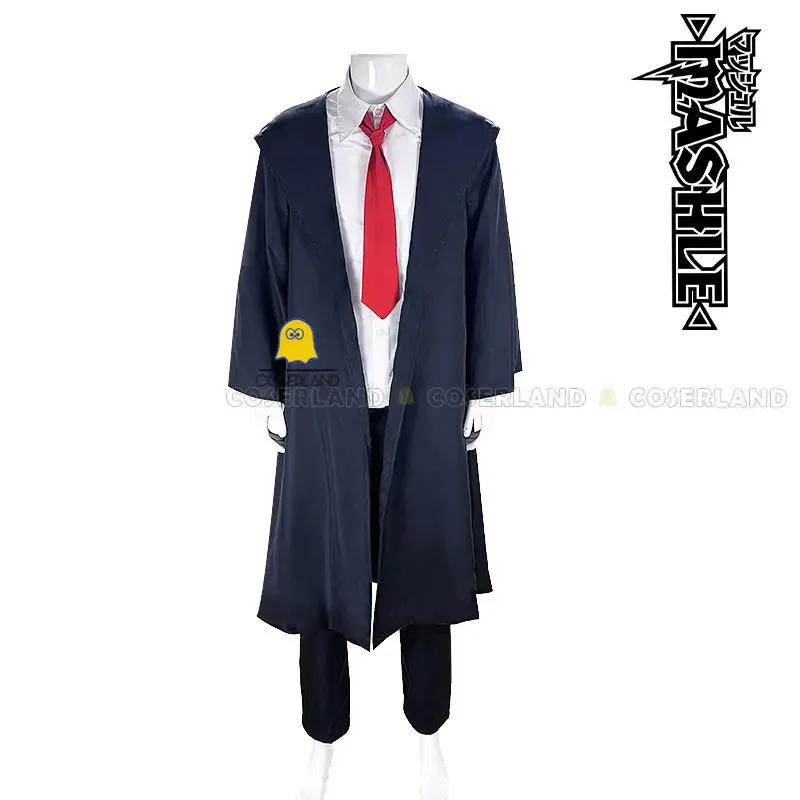 2025 ♥ Nuevo disfraz de Mash Burnedead, disfraz de Anime Mashle Lance Crown Dot, peluca, uniforme de Finn Easton, gabardina Adler Rob Magic y Mus ☆ ★