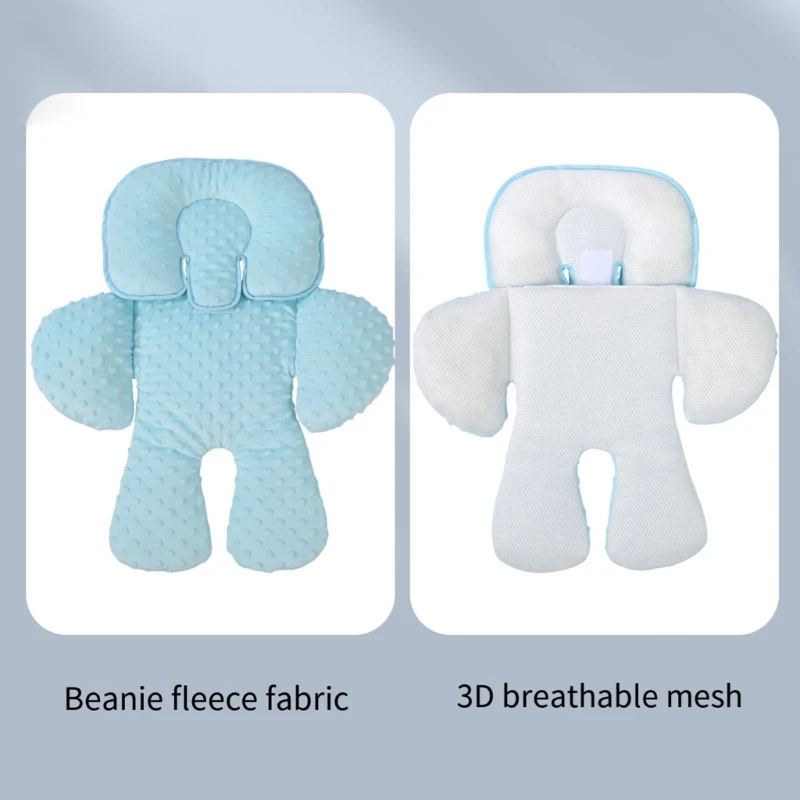 신생아를 위한 M76C 컬러 매칭 유아용 카시트 쿠션 인서트는 유모차 및 바운서 시트의 편안함과 안전성을 보장합니다.