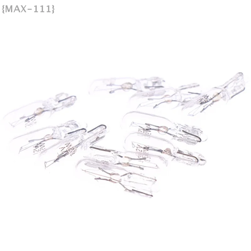 【No】20 PCS 12V T5 W2W Halogen Replacement Bulbs | For Car Dashboard, Instrument Panel & Interior Warning Lights