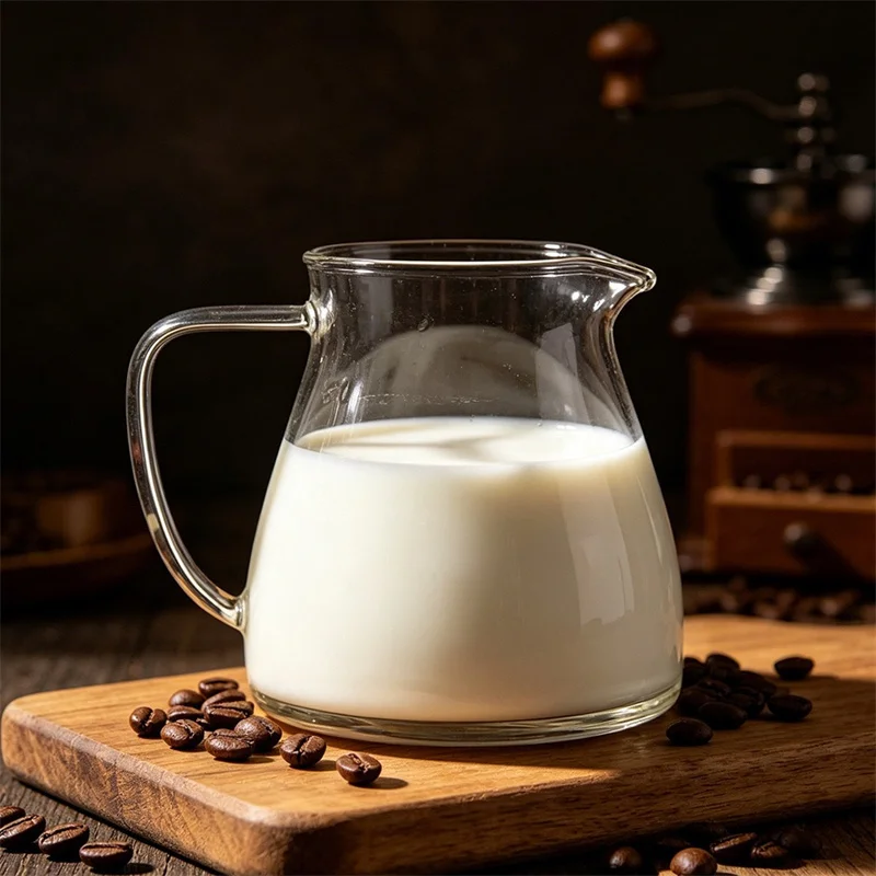 300ml 500ml Hand-brewed Glass Coffee Server Pot Ice Coffee Sharing Pot 210ml Aroma Cup Hand Brewing Bariata Tools