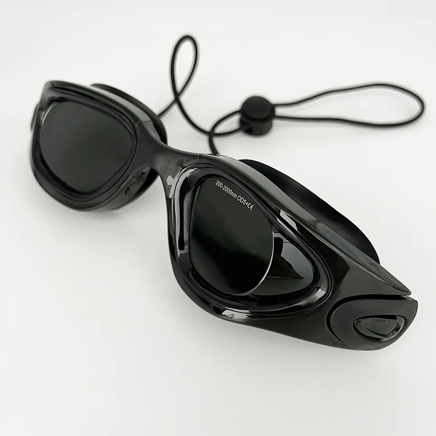 Red Light Therapy Glasses IPL Laser Cosmetology Eye Protection Hair Removal Goggles