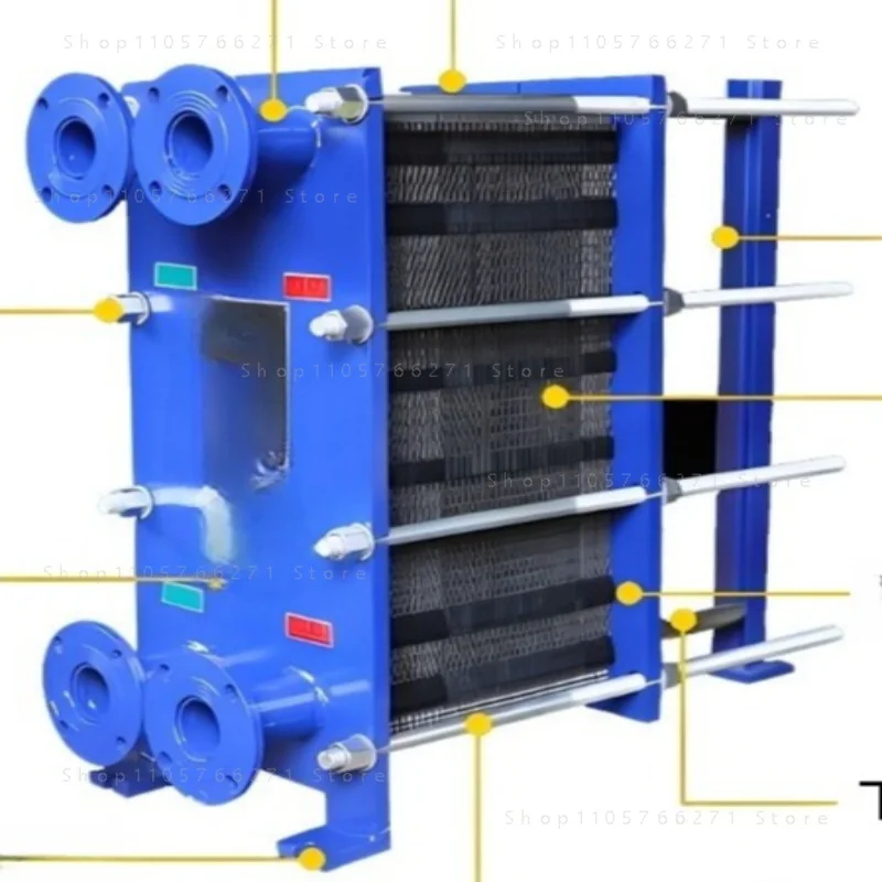 Heat Exchanger Boiler Bath Heating Warming Industrial Aquaculture Heat Exchanger Unit