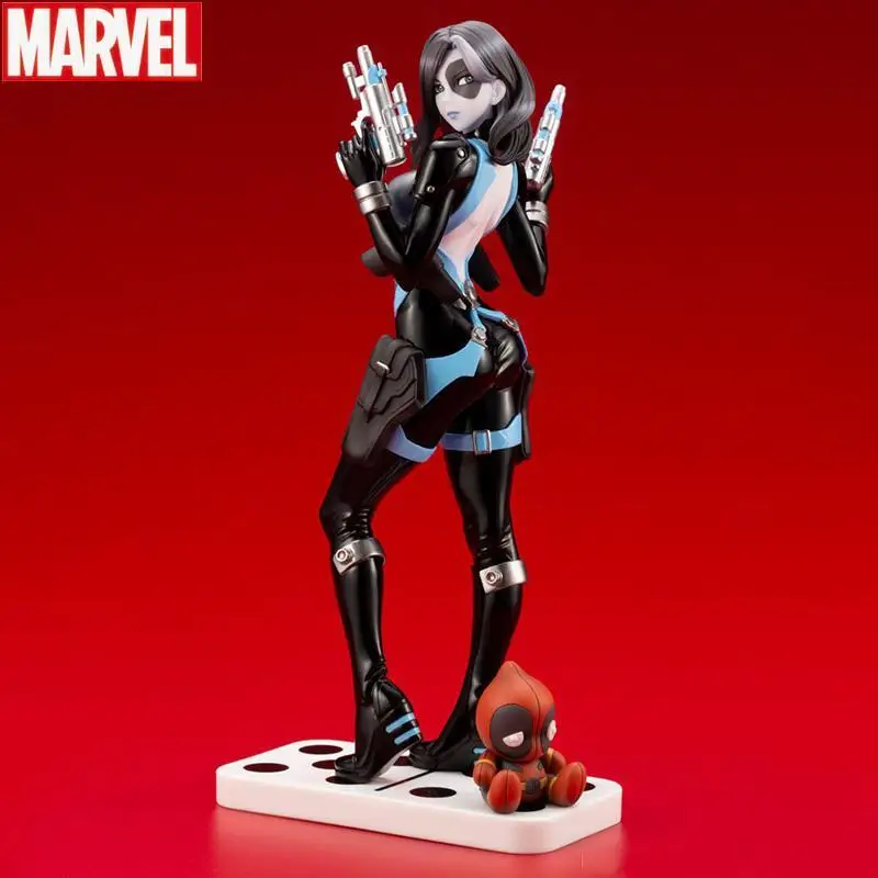 

Женская оригинальная статуя котобукия Mk280 домино Marvel X Bishoujo, 22 см, ПВХ экшн-фигурка, модель, игрушки, кукла, праздничные подарки