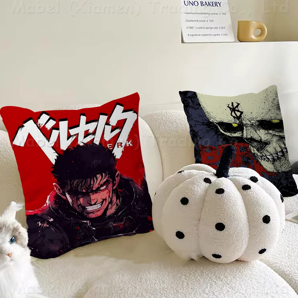 Anime Berserk Pillow Anime Pillow Sofa Bed Head Pillow Cover Cushion Cover 45x45 Cm Fashion