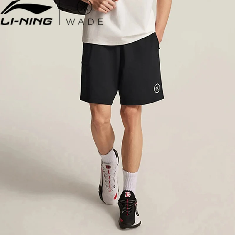 

Li-Ning Men Wade Shorts AT DRY FREEZE Loose Fit AT._BACTERIA Adjustable Waist Comfortable LiNing Basketball Sport Bottom AKSV023