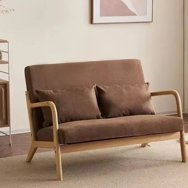 #110X77X73CM Hot Sale Durable High Quality Modern and Simple Sofa Lounge Area Receives Double Small Sofa