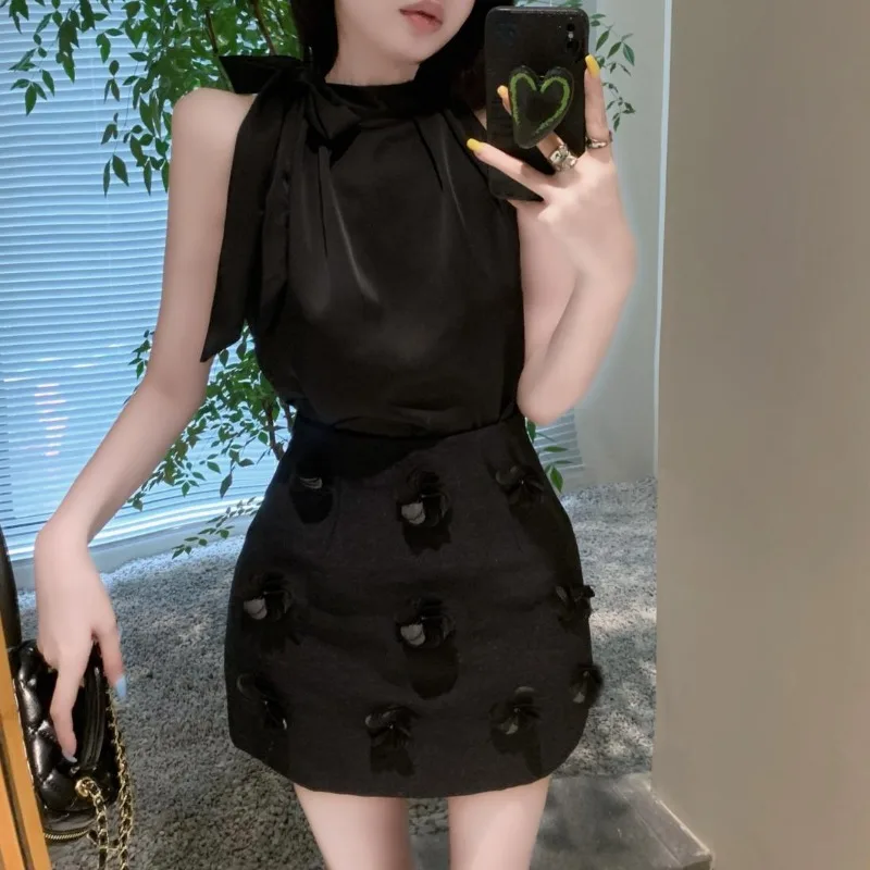 

Office Woman Outfit Co Ord Cheap Clothing Offers Y2k Clothes Chic and Elegant New in The Same Full 2 Pieces Skirt Sets for Women