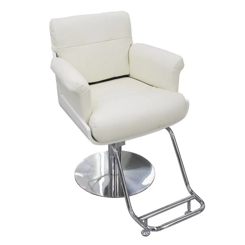 

# Nordic Chic Leather Adjustable High-Grade Hair Salon Chair for Living Room and Commercial Use