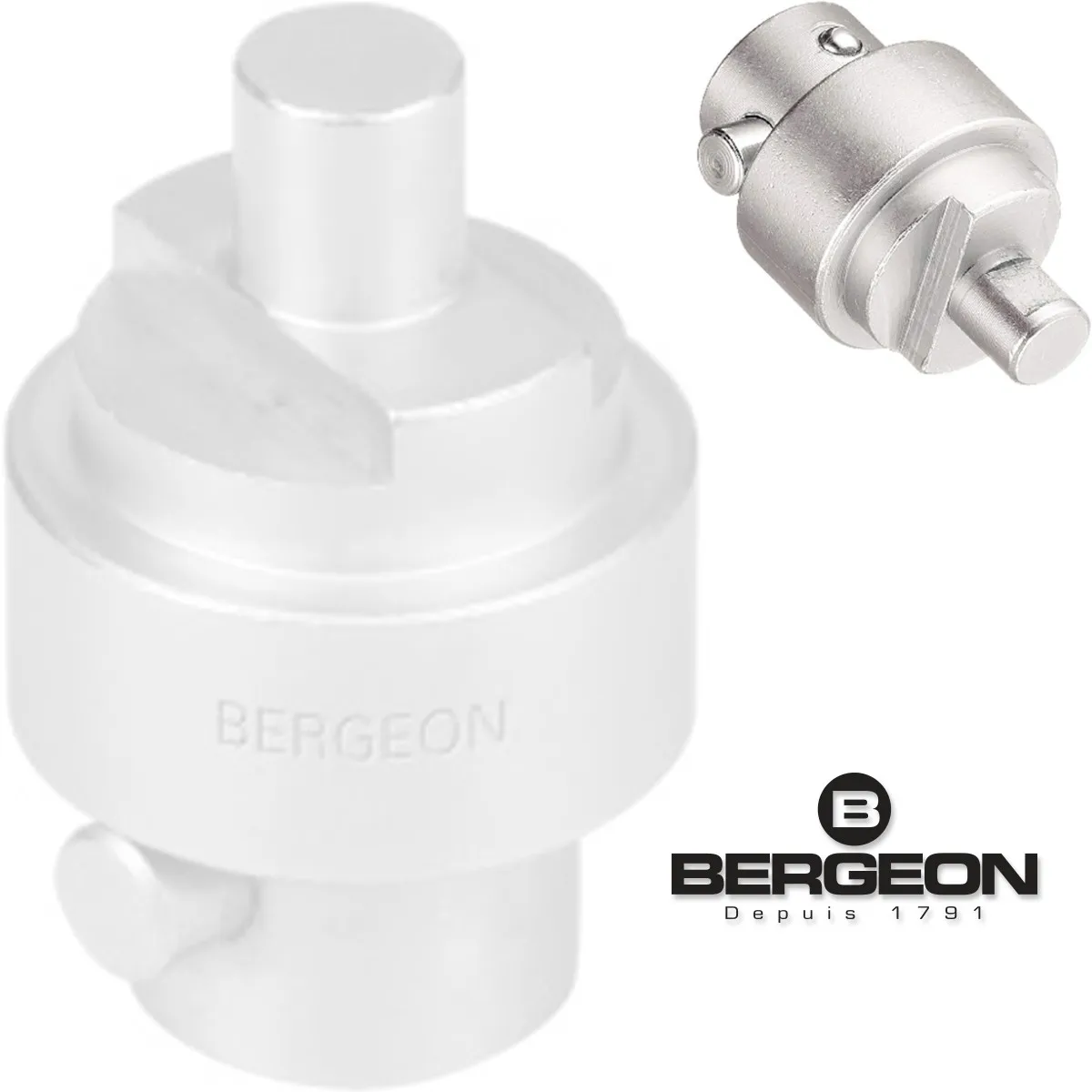 BERGEON 5538-T Mounting Adapter for R-x & B-ling Dies 5700 and MSA07.320 Series Opener