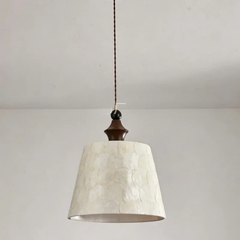 Industrial Postmodern Vintage Amber Suspension LED Pendant Lights Indoor Art Lamps for Living Room Home Decoration Chandeliers