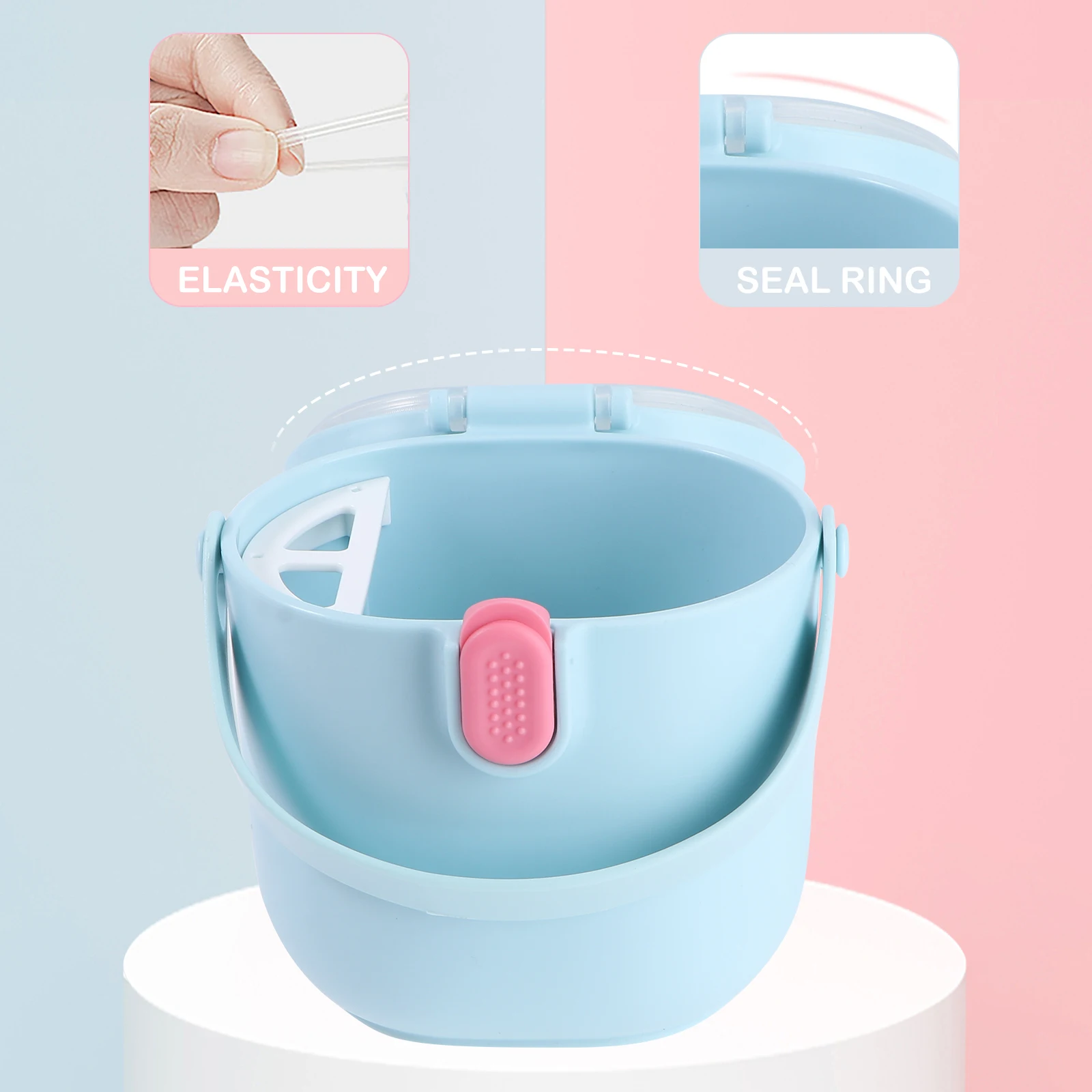 

Portable Milk Powder Box Large Capacity Safe PP Material Heat Resistant Baby Food Container Durable Outdoor Storage Case