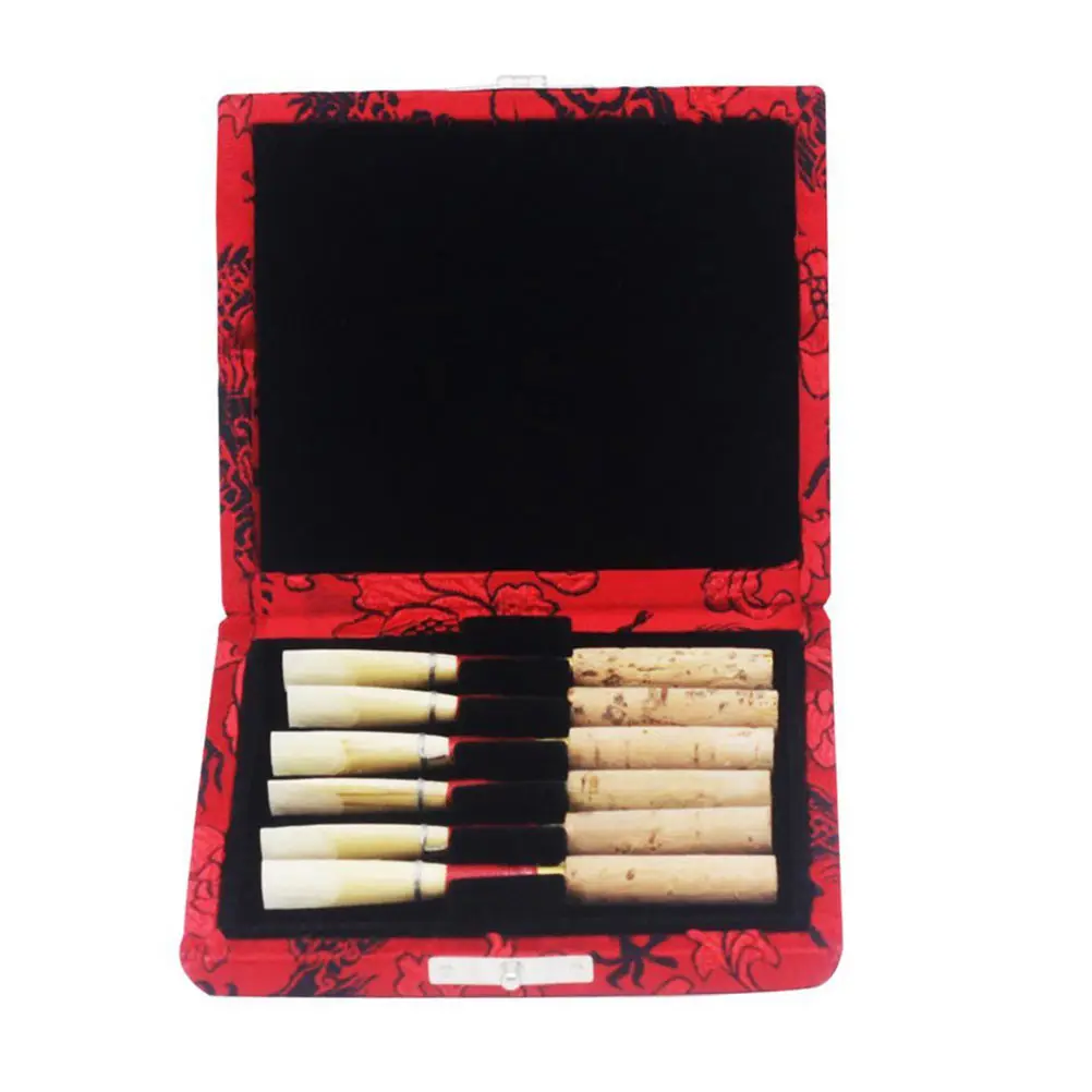 

1Pcs Oboe Reed Storage Box Durable Practical Protective Storage Case Ventilated Small Portable Reed Carrying Case