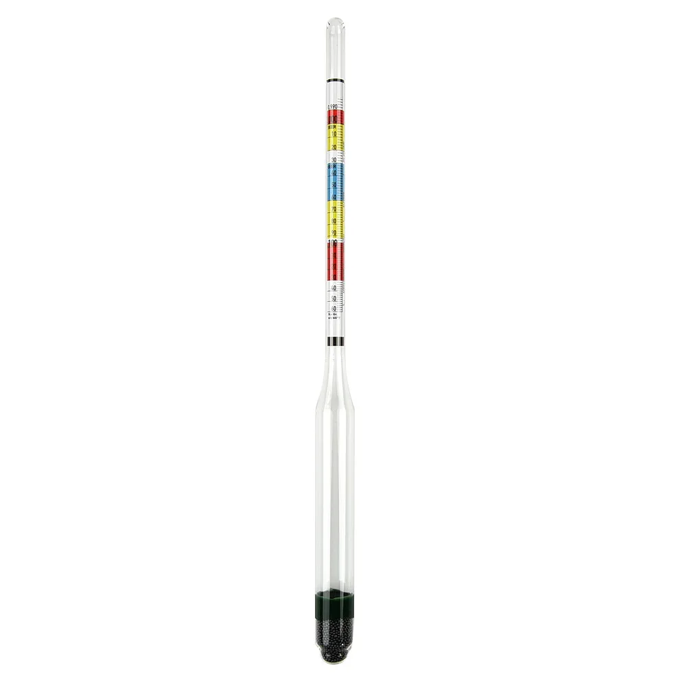 Brand New Kitchen Tool Hydrometer Temperature Test 28*5*2.5cm Easy To Read Three-stage White Color Wine Making