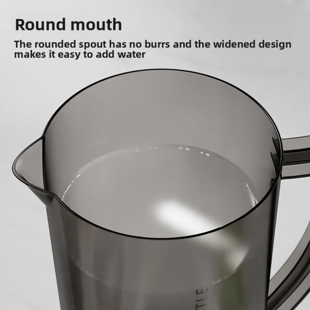 

New 1.3/2.2/3L Cold Water Kettle Plastic Heat Resistant Juice Jug with Cup Large Capacity Fall-resistant Pitcher Household