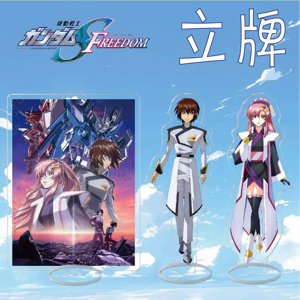 Mobile Suit Gundam Acrylic Stand Figures Anime Miniatures Animation Figurines Garage Kits Model Toys ACG Goods Ornaments Decor