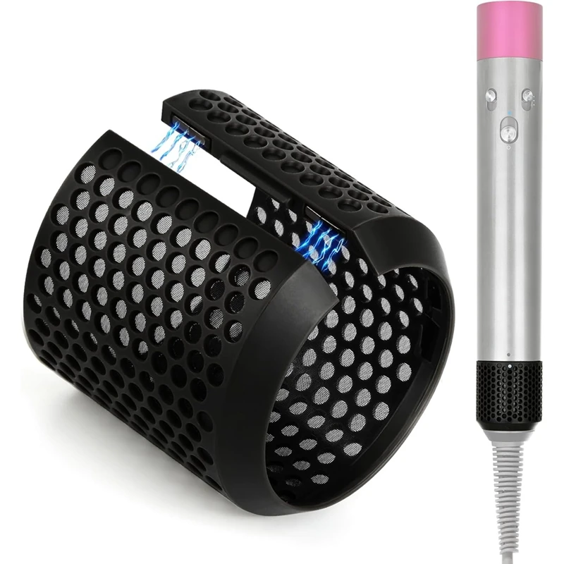 Capa de gaiola de filtro externo magnético para Dyson Airwrap HS01/HS05 Acessório de substituição durável Filtro modelador de cabelo
