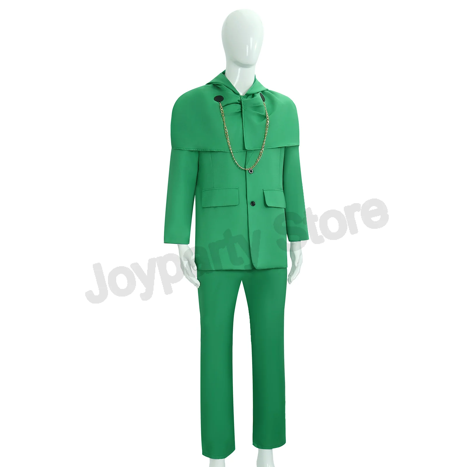 Dr. Victor Doctor Von Downy Subdue 성인 녹색 유니폼 세트 영화 닥터 Doom 코스프레 의상 마스크 할로윈 파티 복장