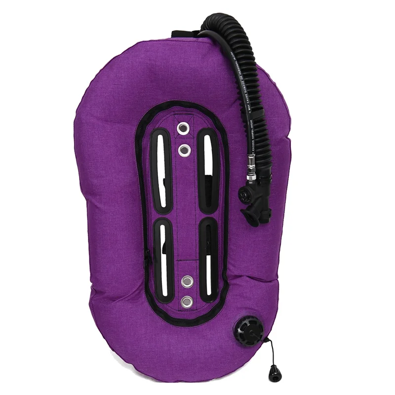 

30Lbs Scuba Diving Snorkeling Donut Wing Single Tank BCD Buoyancy Compensator Professional Diver Gear,Purple