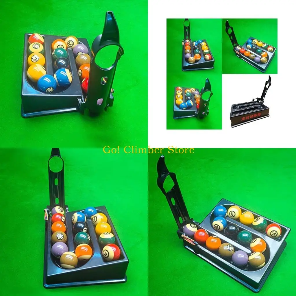 

Q84C Billiards Pool Ball Rack Training Aids Billiard Pool Accessory Precisions Training Rack Pool Table Practice Tool Rack