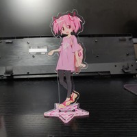 Anime Puella Magi Madoka Magica Hot Figures Akemi Homura Tomoe Mami Acrylic Stands Kaname Madoka Model Cute Desk Decor Fans Gift