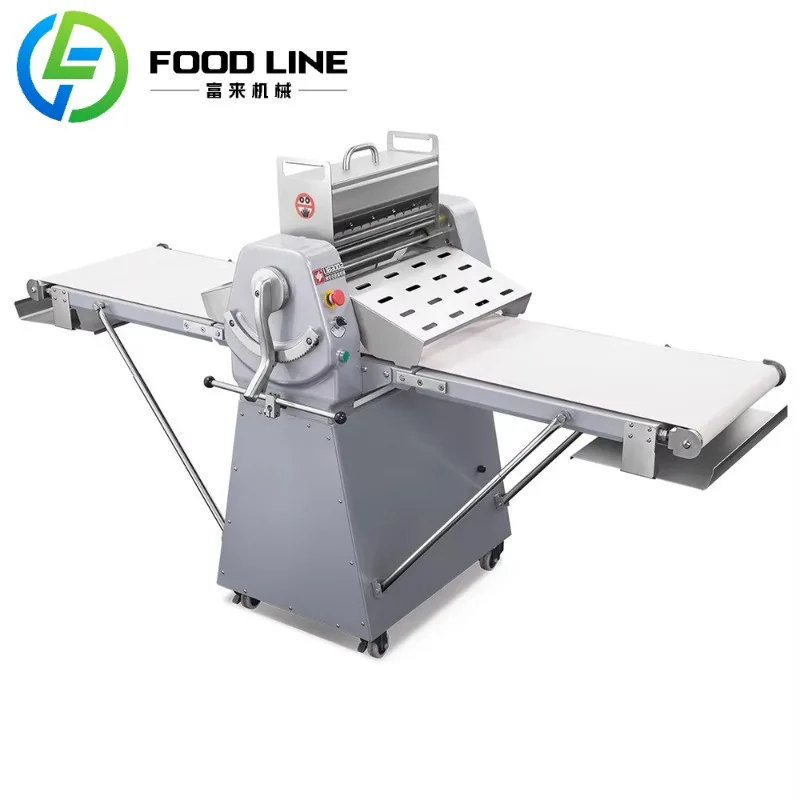 Folding Structure Dough Sheeter Table Top 304SS Pizza Dough Sheeter Machine
