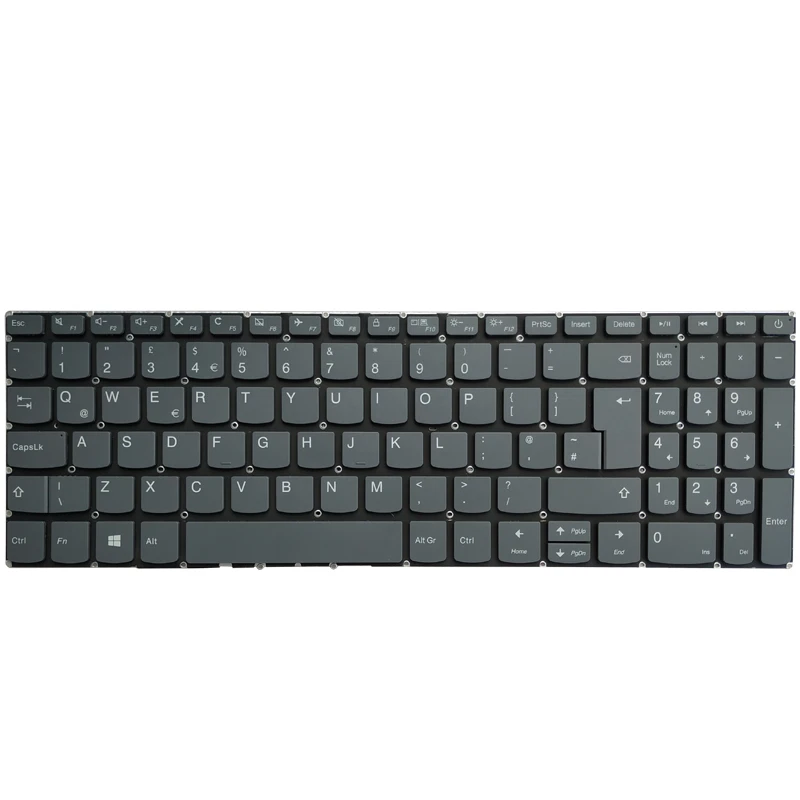 NEW UK laptop Keyboard for Lenovo IdeaPad 5000-15 520-15 520-15IKB  L340-15 L340-15API L340-15IWL L340-17 L340-17IWL