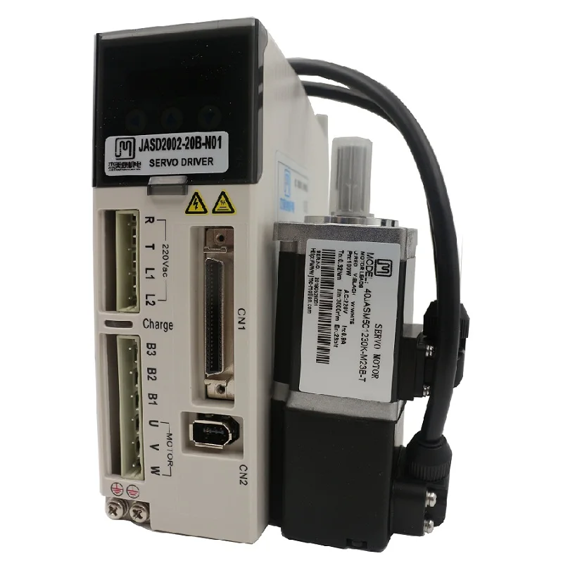 Servomotore CA con controllo trifase JMC 100W e kit driver 20 bit per CNC