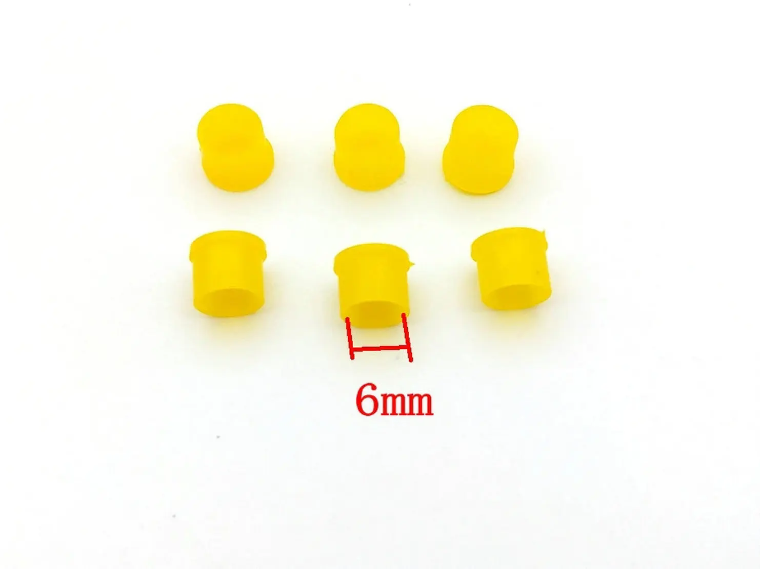 

2500PCS Plastic covers Dust cap 6mm Diameter for RF SMA female connectors