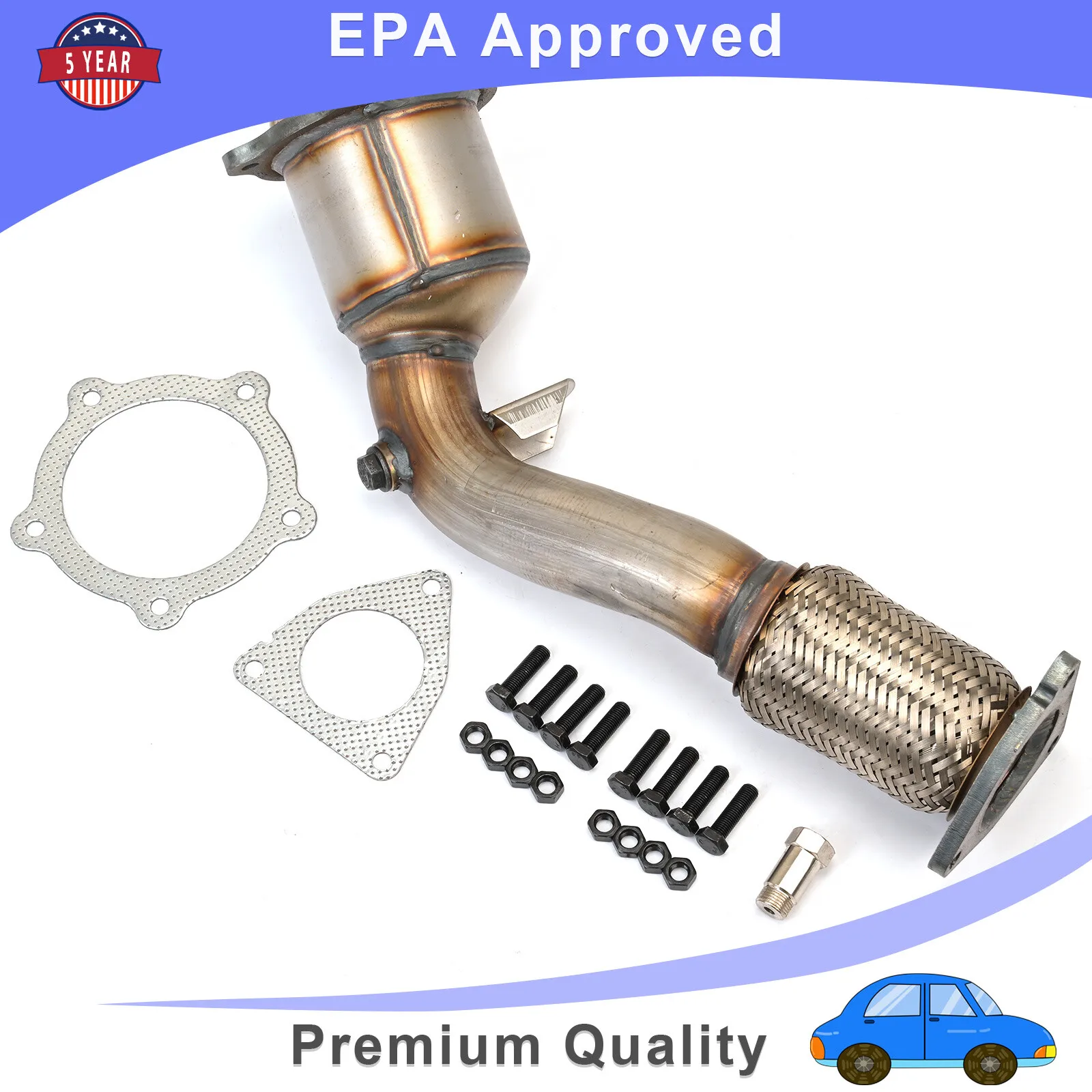 

Каталитический конвертер передний правый для Porsche Cayenne 4.8L 2008-2010 годов выпуска