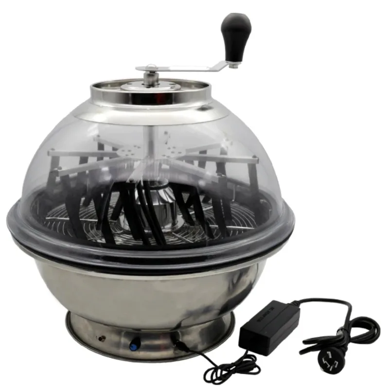 Electric 16 inch leaf bud trimmer factory wet and dry cutting electric bowl leaf trimmer