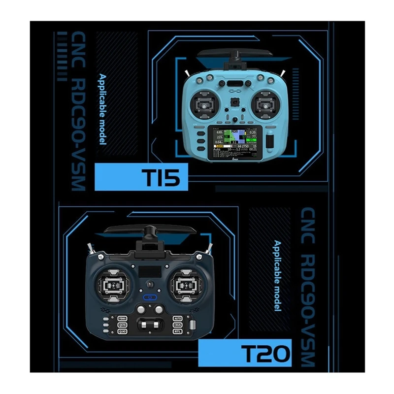 Adjustable RDC90 Sensor VS-M Gimbals Joystick For FPV Drone For Jumper T20/T18 PLUS/T14/T15/T32HD E