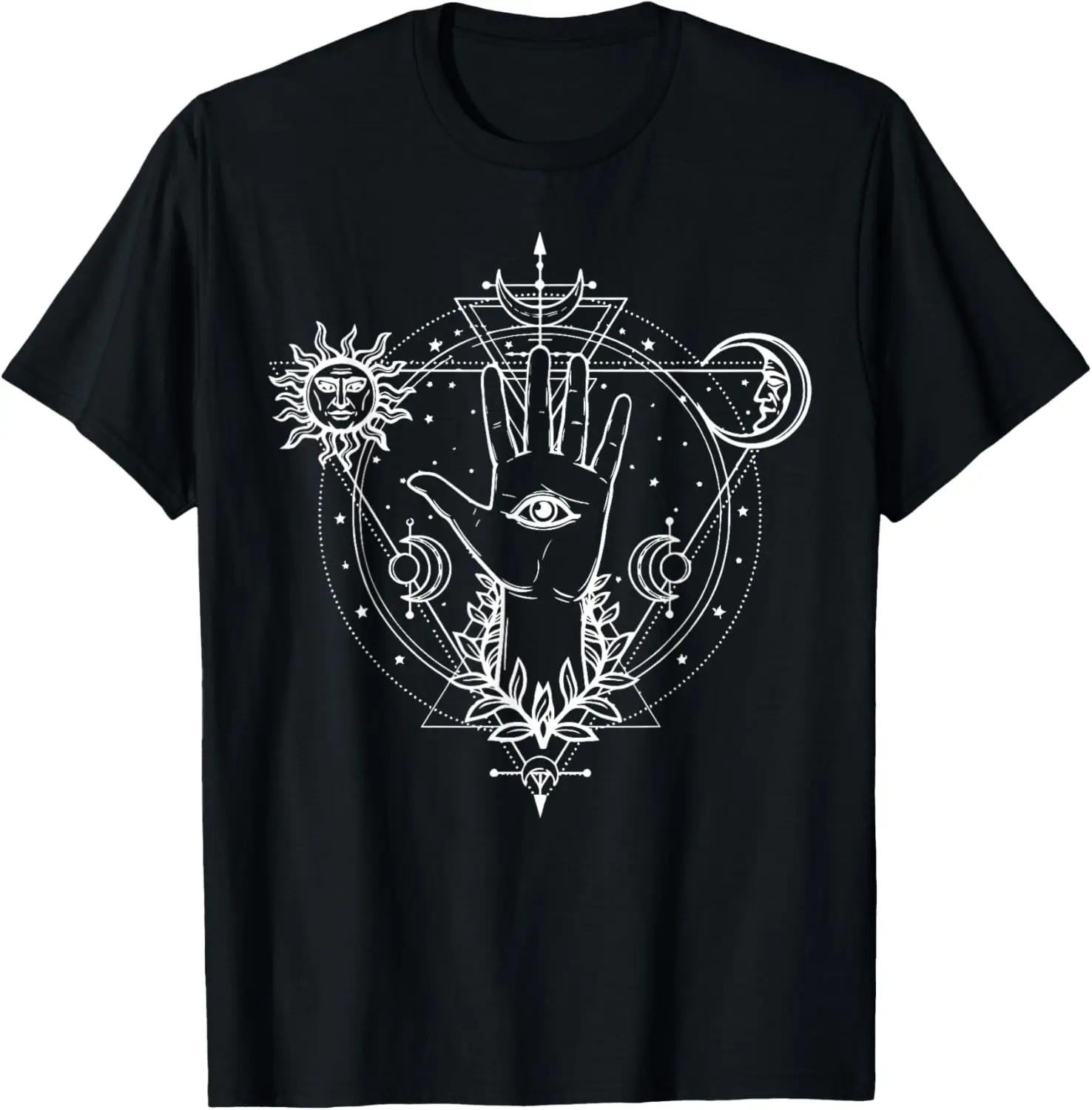 All seeing Eye Mystic Blackcraft Clothing Gift T-Shirt