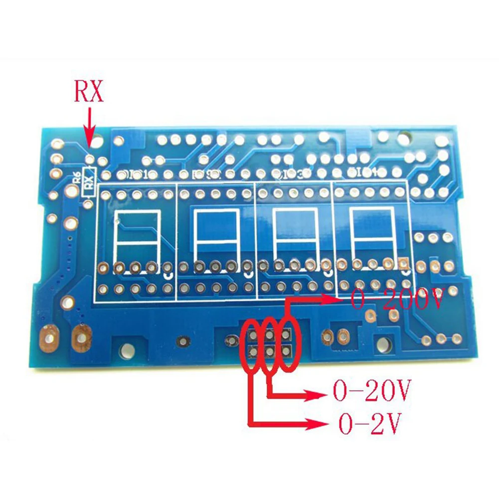 ICL7107 DC5V moduł woltomierz cyfrowy DIY zestaw części do E-learningu woltomierz częstotliwości miernik napięcia