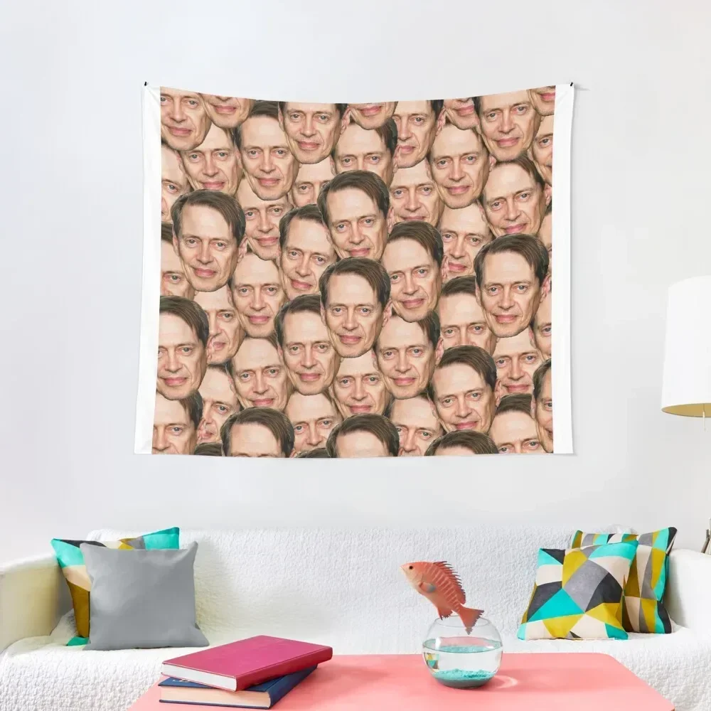 Steve Buscemi trending Head Design Tapestry Aesthetic Room Decorations Home And Comfort Decor Wall Coverings Tapestry