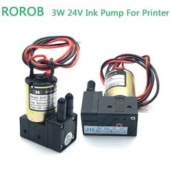 3W 24V Diaphragm Liquid Pump Ink Recirculation Pump For Solvent Ink For Crystal Wit-Color Locor Phaeton Allwin Inkjet Printer