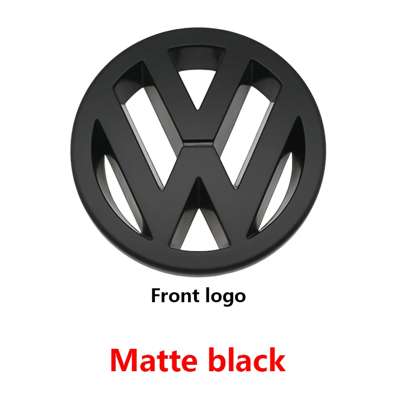 1/2 Stuks Originele Auto Vervangende Voorgrill Badge Kofferbakklep Achterklep Embleem Logo Decor Accessoire Voor GOLF 5 3D Premium Pro Plus