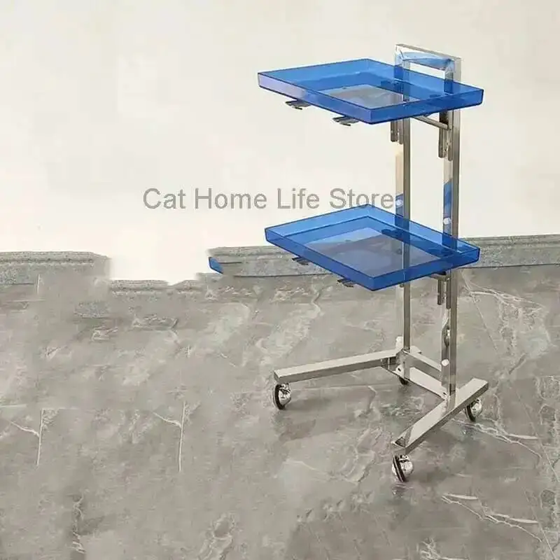 

Trolley With Aesthetic Salon Furniture Drawers Beauty Rolling Storage Cart Foldable Roulette Welding Cosmetic Accessories Drawer