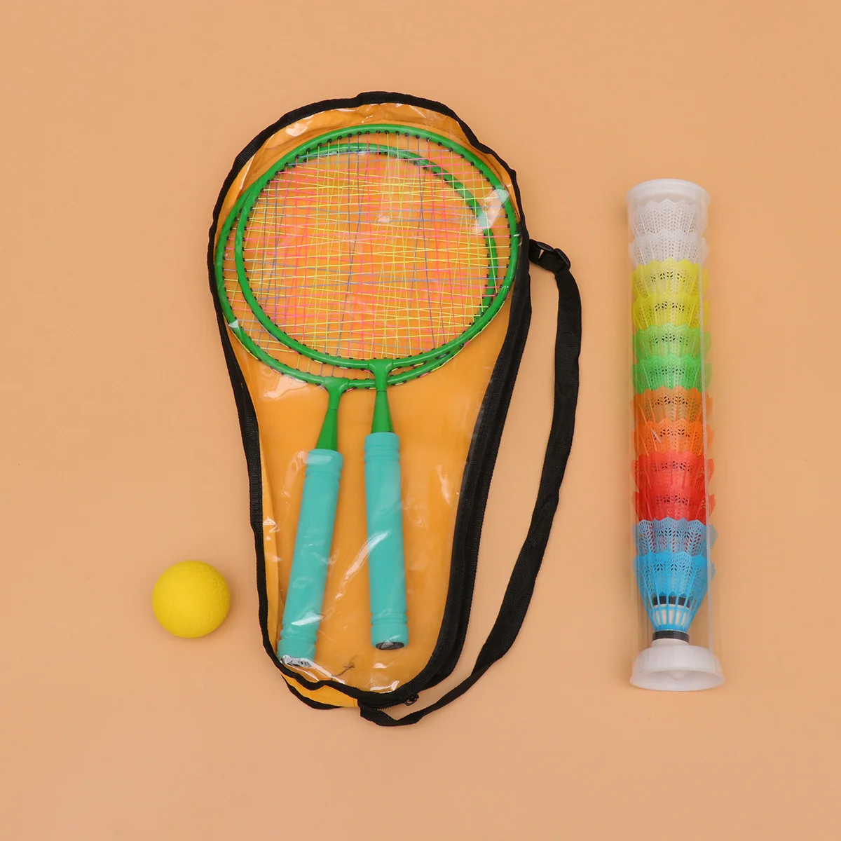 

Pcs Badminton Included Kids Rackets Set Azure Sports Tool Children's Interactive Lightweight