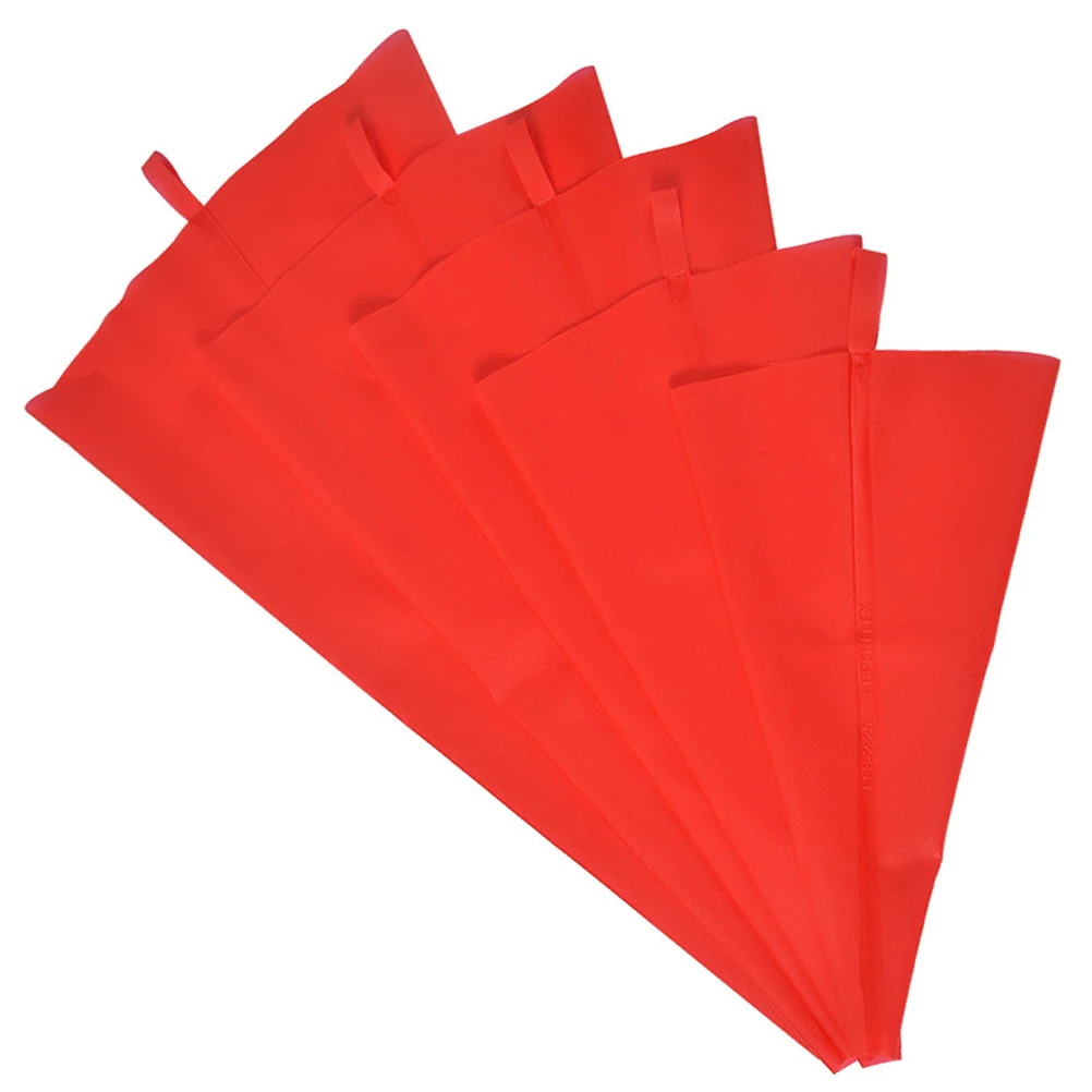 

5PCS Reusable Food Grade TPU Piping Bags for Cakes Baking Decorations Easy Control Washable Long Lasting Pastry Tools