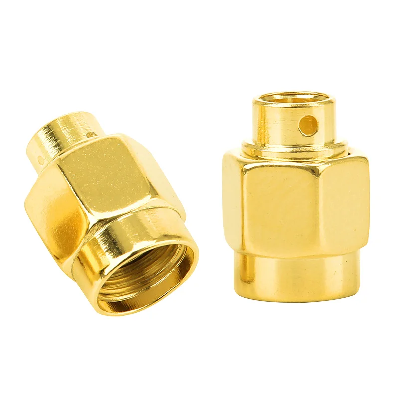 Semi-rigid B3 RG141 RG402 Cable RF Connector High Quality RF Coaxial Gold Plated Matched Termination SMA Male Connector