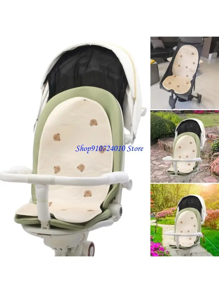 

77HD Infant Pushchair Cushion Strollers Liners Cooling Pad Strollers Cushion