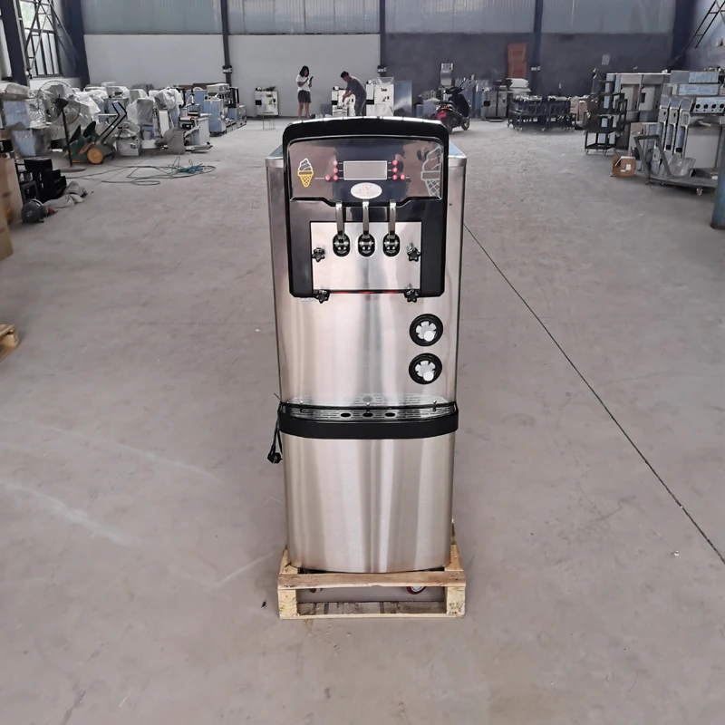 High Quality Soft Serve Ice Cream Making Machine Sundae Ice Cream Vending Machine Electric Yogurt Maker