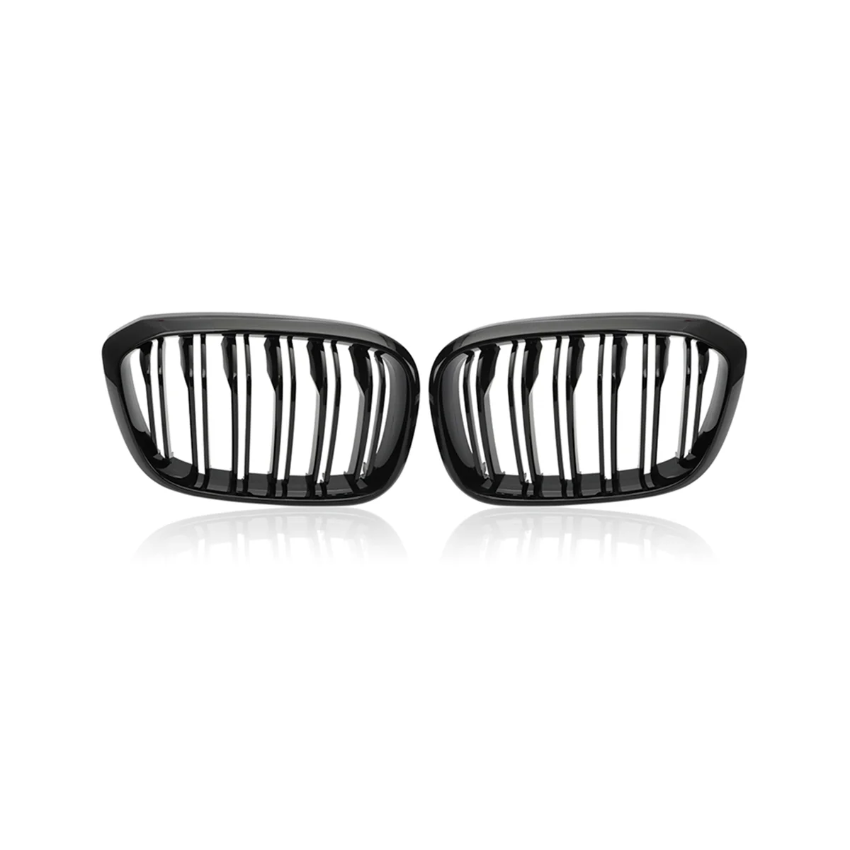 Double Slat Grille Kidney Grill Grille Center Grille Intake Grille Car for BMW 3 4 X3 G01 G08 X4 G02 2018-2021