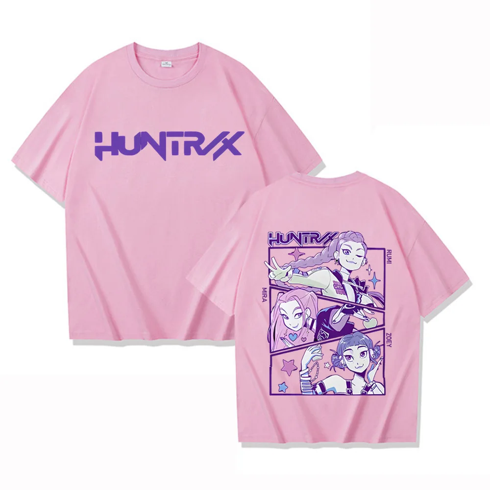 

Женская одежда Уличная одежда Футболки с графическим принтом Охотники на демонов Футболки высокого качества с коротким рукавом Лето с короткими рукавами Harajuku