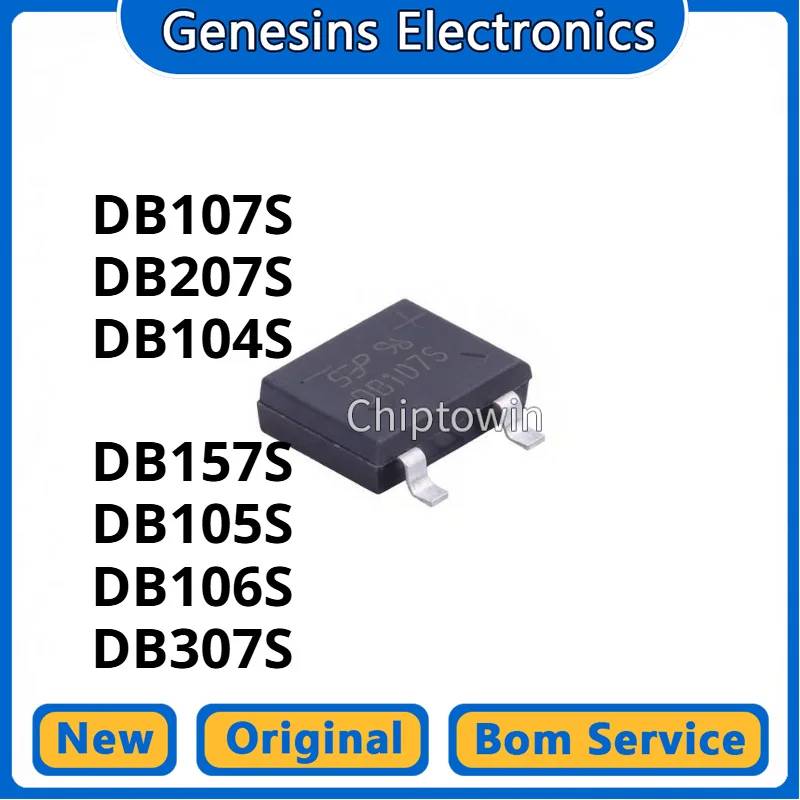 5/50/500 pcs DB107S DB207S DB104S DB157S DB105S DB106S DB307S DB Rectifier Bridge W7