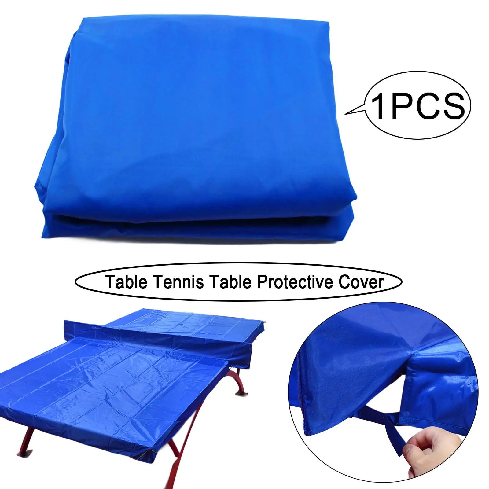 

Table Tennis Cover Waterproof Dustproof Inside Outdoor Universal Fits Both Folding Tables and Flat Tables Ping Pong Table Cover