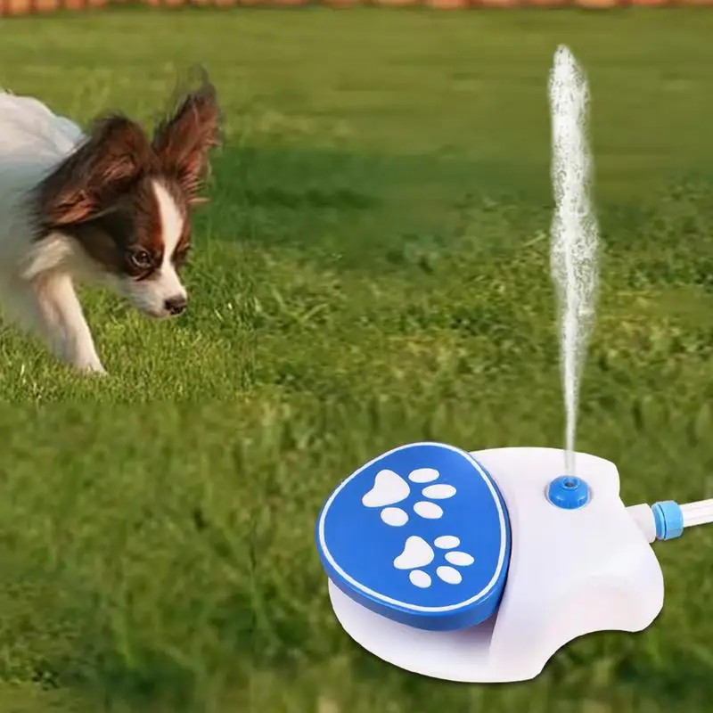 

Outdoor Dog Water Fountain Press Outdoor Dog Sprinkler Toy Dog Water Fountain Toy Dog Water Toy Drinking Sprinkler Easy