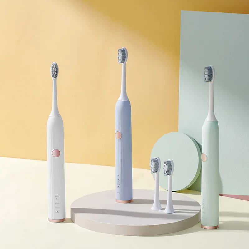 Smart Rotating Electric Toothbrush, Rechargeable Rotary Toothbrush Heads, Compatible with Oral B Replacement Brush Heads