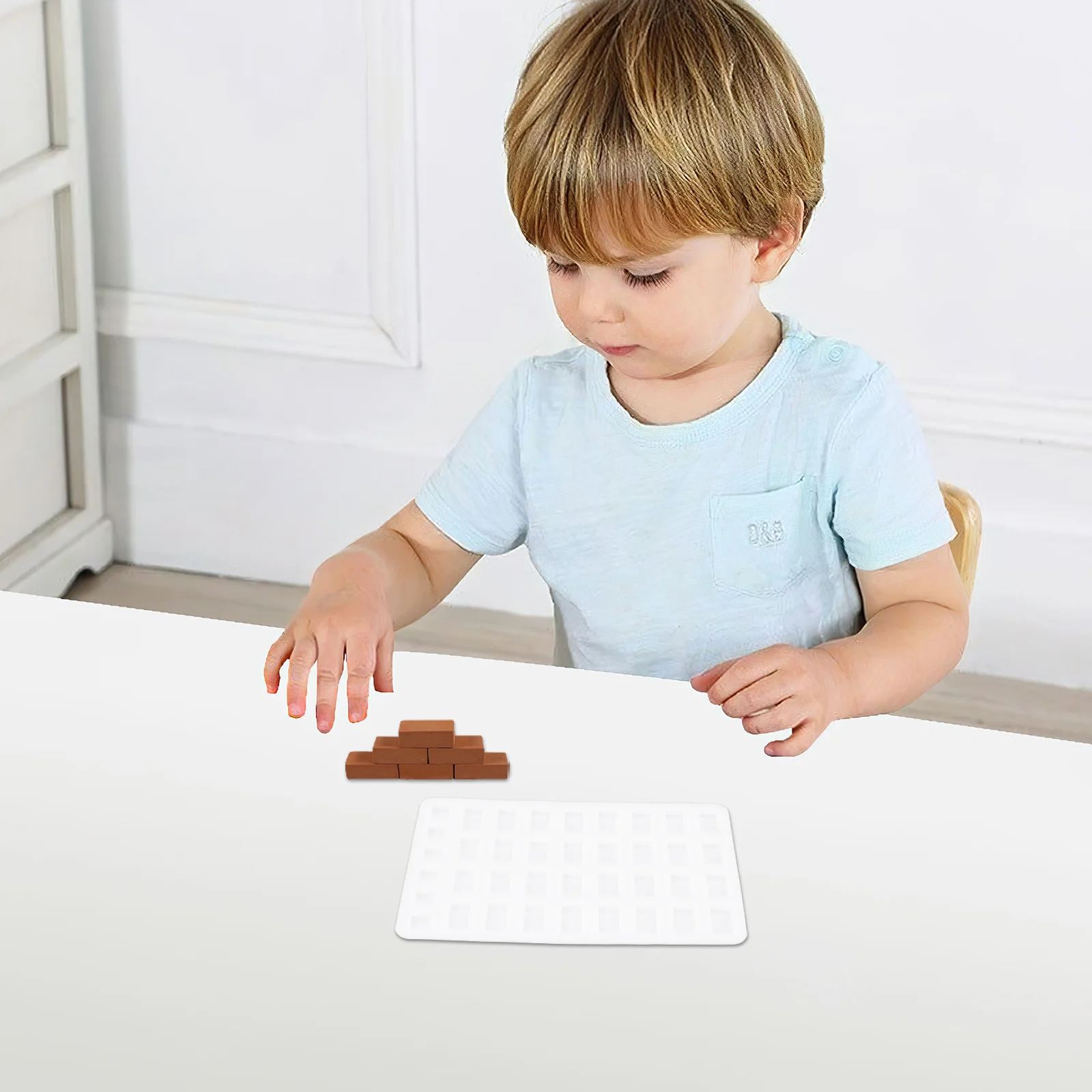 

1 шт. миниатюрная форма для кирпича, силиконовая форма «сделай сам», песочный стол, пейзажный строительный инструмент для детей и взрослых, креативный набор для рукоделия