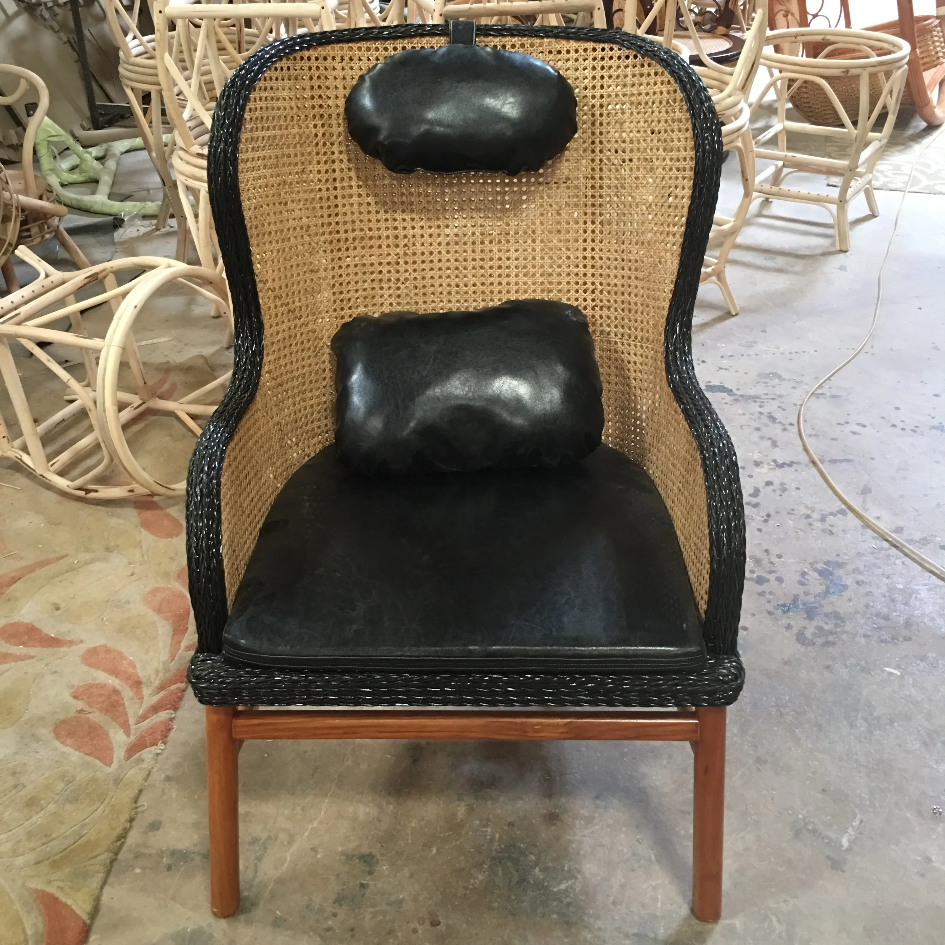 

zz Piano Натуральная плетеная трость из ротанга Dandy Easy Lounge Chair